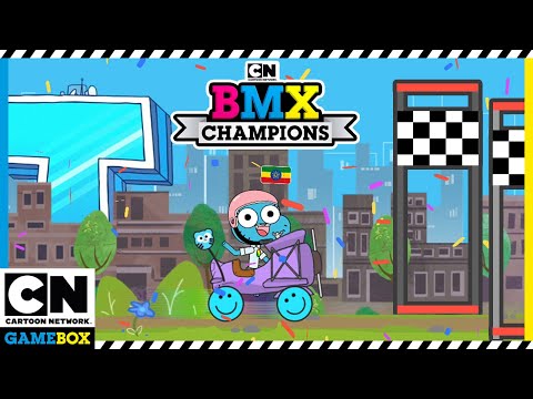 BRAND NEW GAME - BMX Champions | All Characters BMX Biking GamePlay | Cartoon Network GameBox