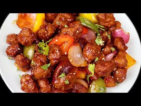 सोया मंचूरियन की विधि | Spicy Soya Chilli | Soya Manchurian Recipe