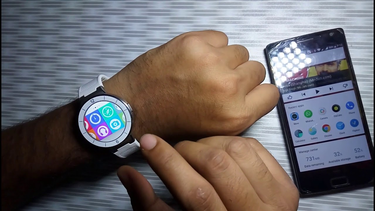 Alcatel One Touch Smart Watch - Unboxing and Detail Review