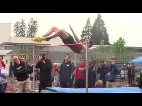 Ben Milligan high jump Three Rivers Districts 5-15-15