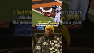 Chad explains trying to blindside Ray Lewis #nfl #shorts #shortsyoutube #youtubeshorts