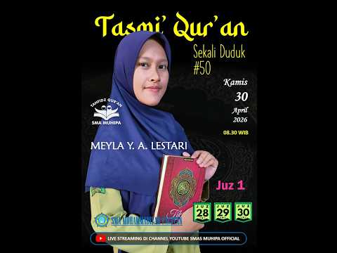 SMA Muhammadiyah Pacitan, Tasmi' Sekali Duduk #50 Meila Y. A. Lestari - Juz 1