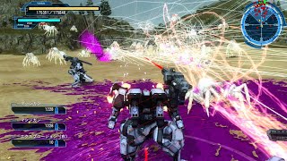 【地球防衛軍5】本部から配備された最強のニクスアサルトで暴れる動画 DLC2 M8 対侵略生物5 INF エアレイダー