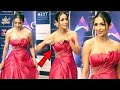 Uff Yeh Bandi Malaika Arora Very Huge Figure And Uncomfortable Red Dress Outfit Award Show