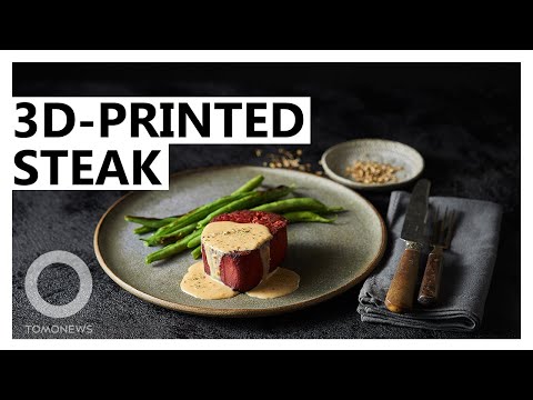 World's First 'Realistic' 3D-Printed Steak