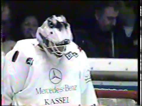 DEL 95-96 #6 Kassel - Mannheim 3-4OT Teil 1