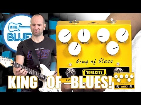Tone City King of Blues Dual Channel Guitar Overdrive Fast, Fast U.S. Shipping No Overseas wait time image 3