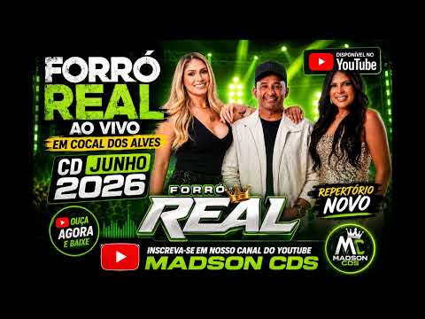 Forró Real Cd Ao Vivo Em Cocal Dos Alves Pi Junho 2026 Madson Cds