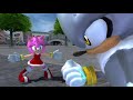 Amy Scolds Silver For Trying To Kill Sonic