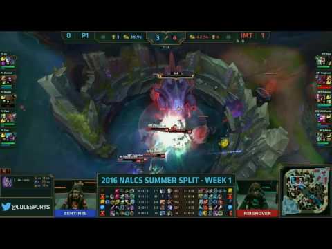 Immortals vs Phoenix1 Game 2 Highlights   NA LCS Week 1 Summer 2016   IMT vs P1 G2