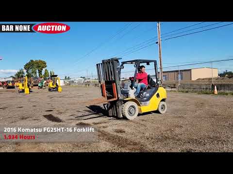 2016 Komatsu FG25HT-16 Forklift