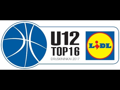 MKL U12 LIDL TOP16: Sostinės KM II –  Plungės SRC I 1-2 kėliniai