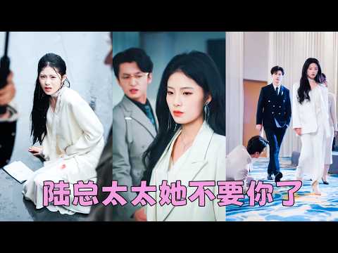 她滿心歡喜拿著孕檢單告訴他懷孕的消息，他卻冷冷提離婚「薇薇還有半年的時間，我得陪她」，一盆冷水從頭澆到腳，她毅然流產重啟人生，後來她找到真愛一去不回頭，渣男卻發了瘋，驅車狂追她，可她看都不看他一眼！