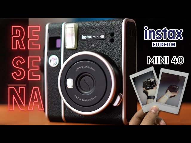 Vídeo relacionado con Binnan Funda Protectora Compatible con Fujifilm Instax Mini 40 Cámara Instantánea, Mini Estuche de Cámara, Funda Protectora Transparente para Instax Mini 40 con Correa Ajustable