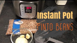 Instant Pot Pinto Beans | HOW TO MAKE PERFECT PINTO BEANS | NO soaking necessary