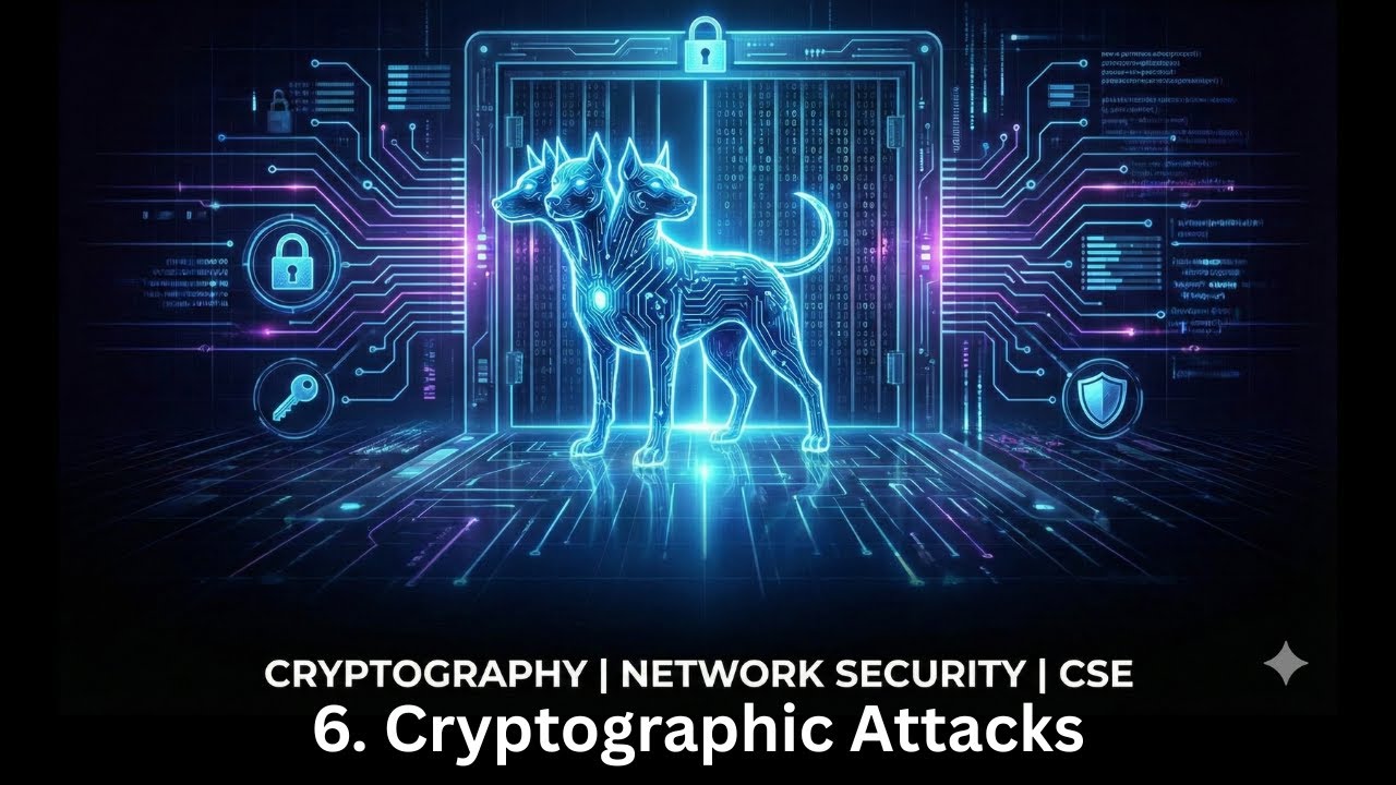 6. Cryptographic Attacks | Cryptography | Computer Science Engineering