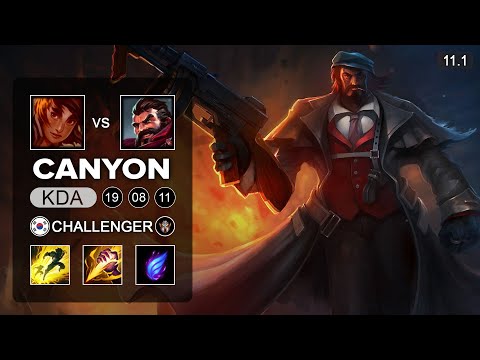 Canyon Graves Jungle vs Taliyah - KR Challenger Patch 11.1