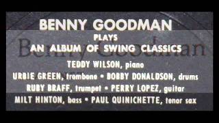 Benny Goodman, March 26, 1955, Basin Street: Slipped Disc; On The Alamo; Just One Of Those Things