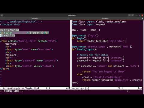 Web programming in Python with Flask, part 2/2