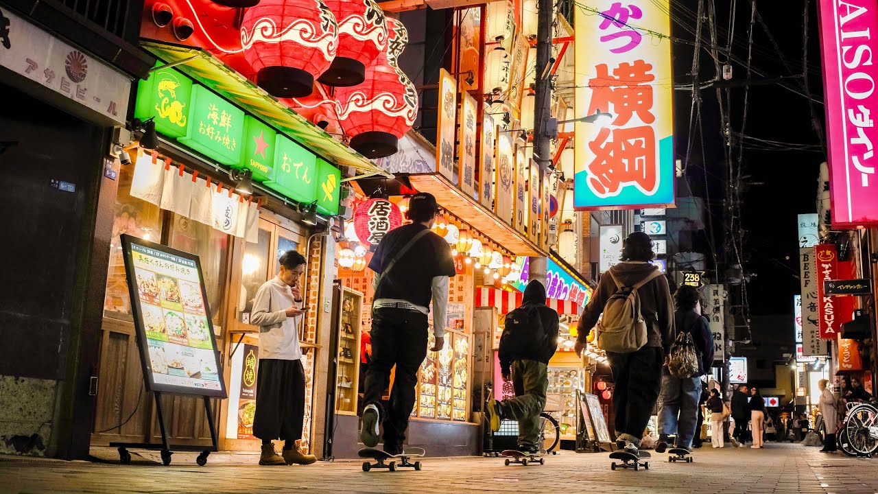 OSAKA JAPAN SKATE CREW LIFE