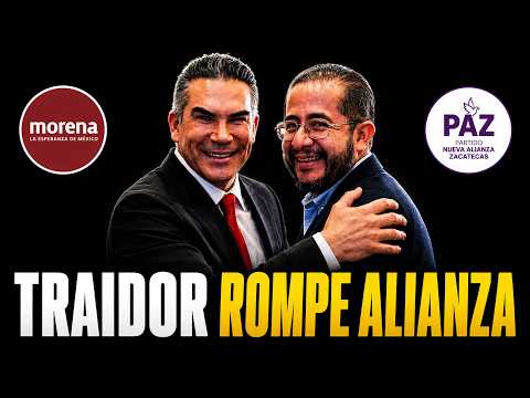 EL TRAIDOR DE MORENA REVIENTA LA ALIANZA RUMBO AL 2027!