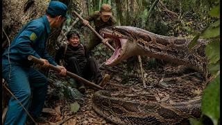 Download lagu Two men risked their lives to save a girl from a giant python. mp3 Download lagu Two men risked their lives to save a girl from a giant python. mp3