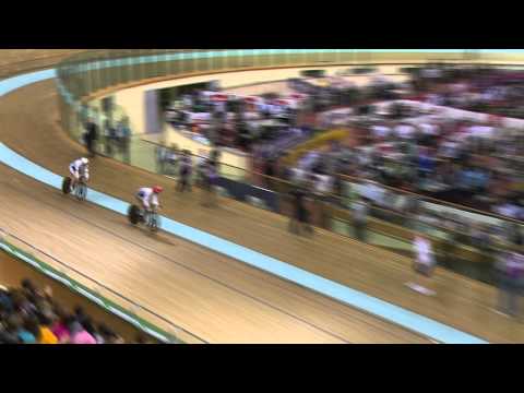 Kaarle v JAMES - Women's Sprint Quarterfinals - 2013 UCI World Track Championships, Minsk