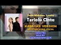 Terlalu Cinta Lyodra Ft Yovie Widianto KARAOKE Original Nada Pria Male Key