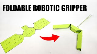 Make an Origami Robotic Gripper | Science Project