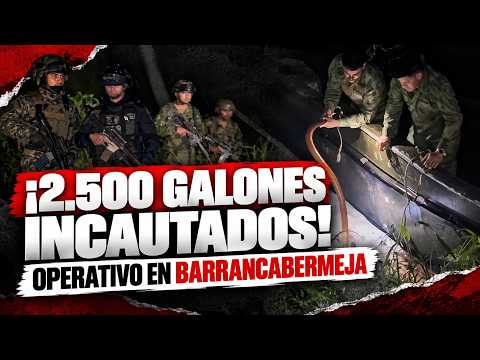 Armada incauta 2.500 galones de combustible en Barrancabermeja, Santander: iban en un 'vikingo'