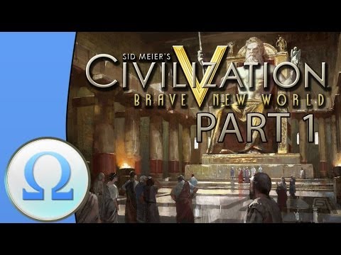 Let's Play Civilization 5 Multiplayer Gameplay - Greece - Part 1: A Fresh Start