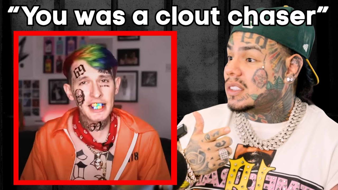 6ix9ine Reacts To Old Trap Lore Ross Videos Clowning Him