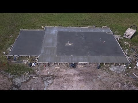 Barndo 193 Concrete pour - Episode 54 Texas Barndominiums