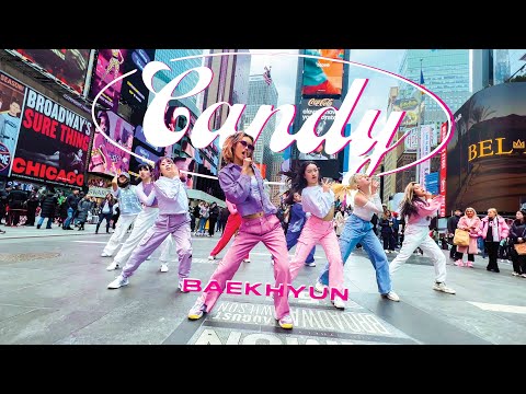 [KPOP IN PUBLIC NYC | TIMES SQUARE] BAEKHYUN 백현 'Candy' Dance Cover by OFFBRND