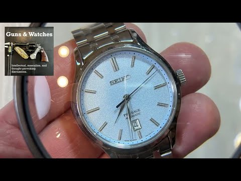 Seiko Presage: When the Jewelers Compliment Your Watch