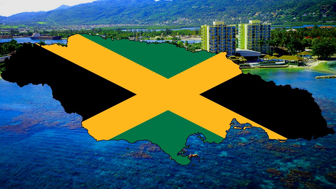 Jamaica-🏴Flag Map Speed Art🖌