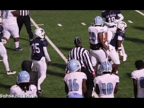 Georgia highschool football norcross football vs Meadowcreek football