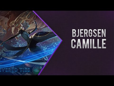 Bjergsen as Camille vs Ahri s7 MID Ranked Gameplay League of legends