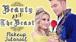 Beauty and The Beast Makeup (Featuring Husband MIke!)