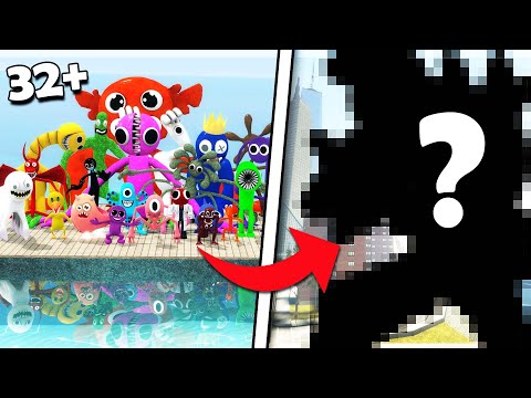 Alle Regenbogenfreunde aller Zeiten vereint (Garry's Mod)