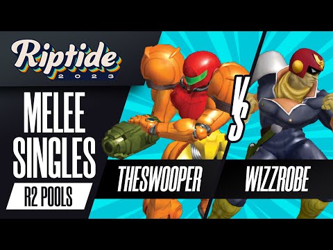 TheSWOOPER (Samus) vs Wizzrobe (Captain Falcon) - Melee Singles Round 2 Pools - Riptide 2023