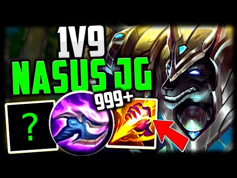 How to get 1K Q Stacks on Nasus Jungle in 27 Minutes👌 | Nasus Jungle Season 12 League of Legends