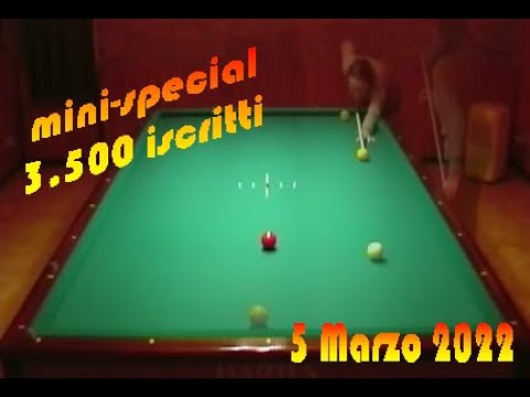 Biliardo mini special 3500 iscritti biliardopiccino - 5 Marzo 2022