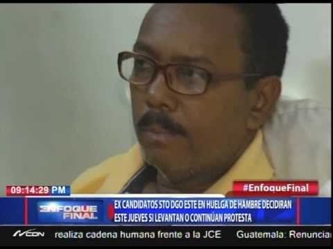 Ex candidatos SDE en huelga de hambre decidirán este jueves si levantan o continúan protesta