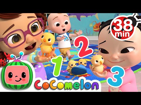 Numbers Song with Little Chicks + More Nursery Rhymes & Kids Songs - CoComelon