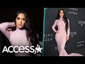 Kim Kardashian Shimmers In CURVE HUGGING Pink Gown At New York Fashion Week