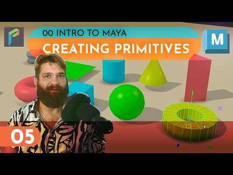 Intro to Maya - Lesson 5: Creating Primitives