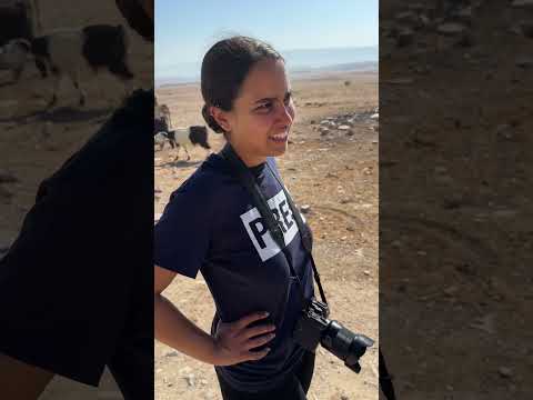 An Israeli Orthodox Jew Doing Protective Presence Reads Mahmoud Darwish #israel #palestine