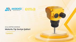 EMA SRP Serisi Motorlu Tip Seviye Şalteri | Teknik Tanıtım ve Devreye 