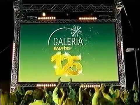 Galeria Kaufhof 125 Jahre Werbung Anfang 2005